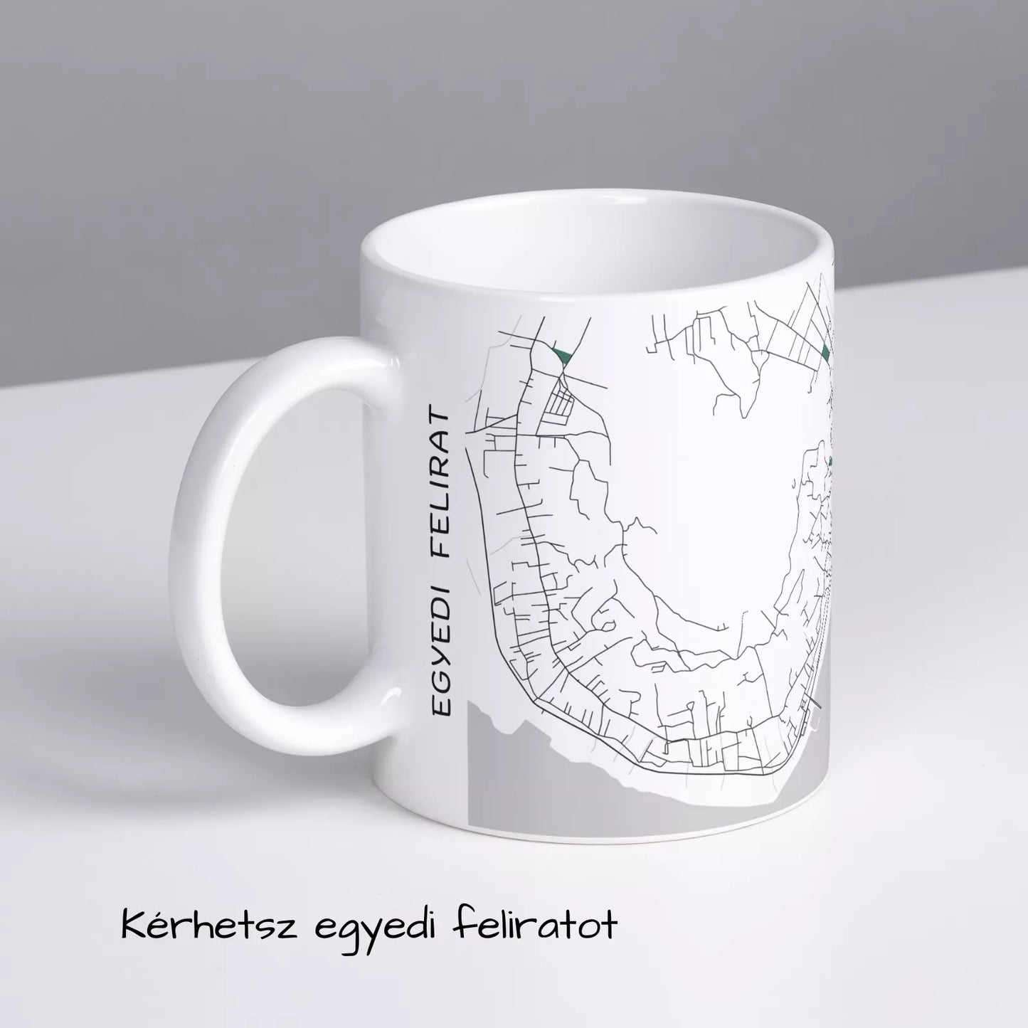 Badacsonytomaj - Térképes bögre