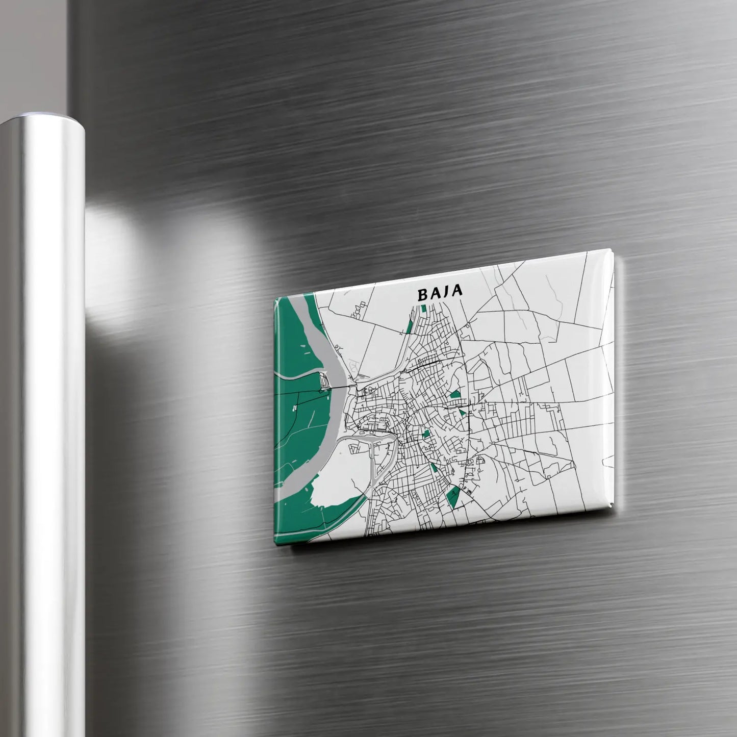 Baja - Térképes hűtőmágnes