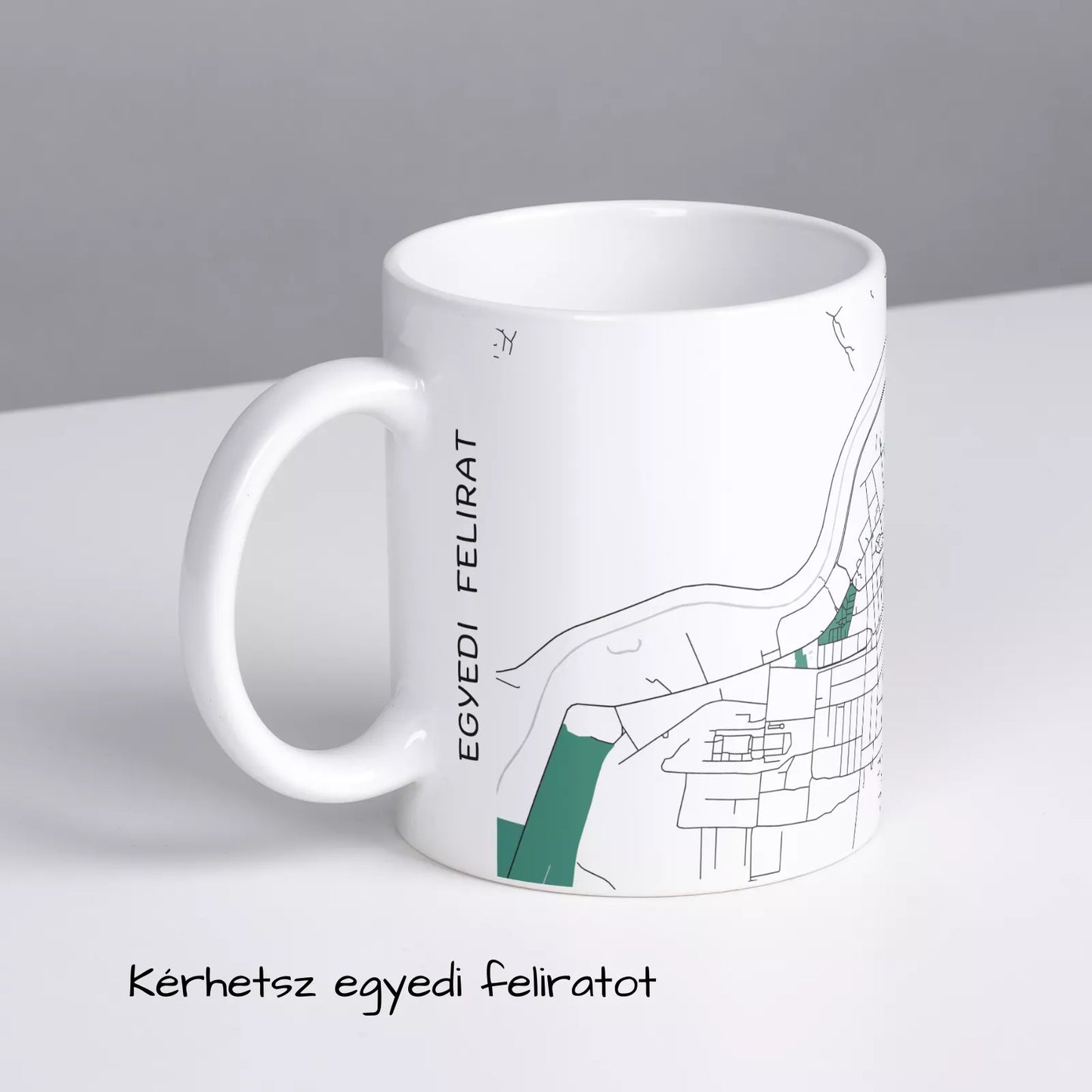 Balassagyarmat - Térképes bögre