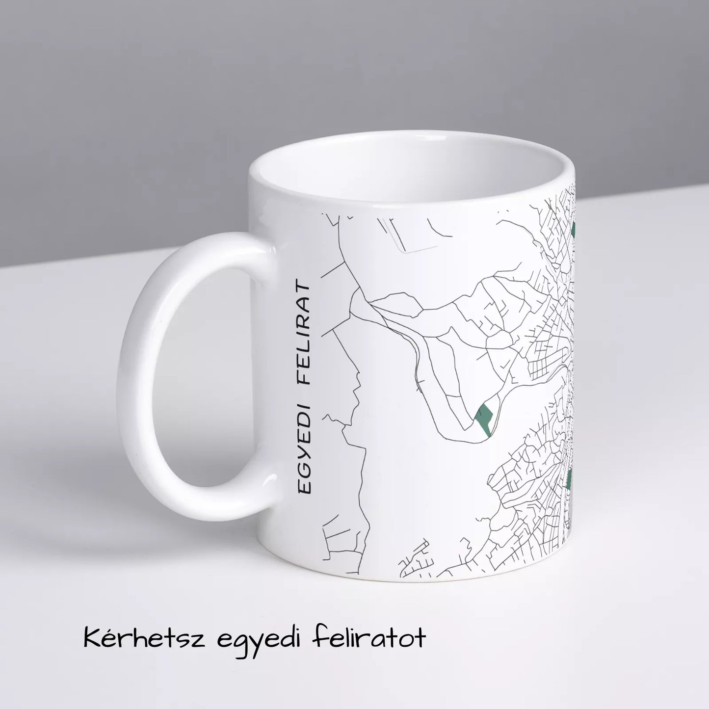 Balatonalmádi - Térképes bögre