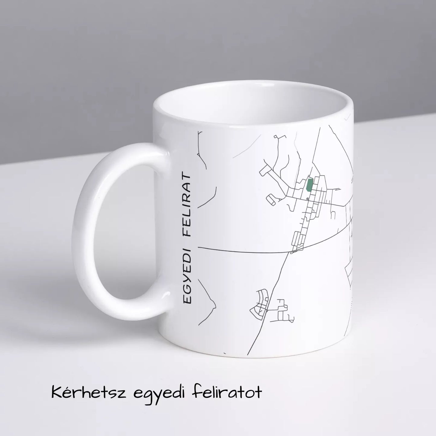 Berhida - Térképes bögre