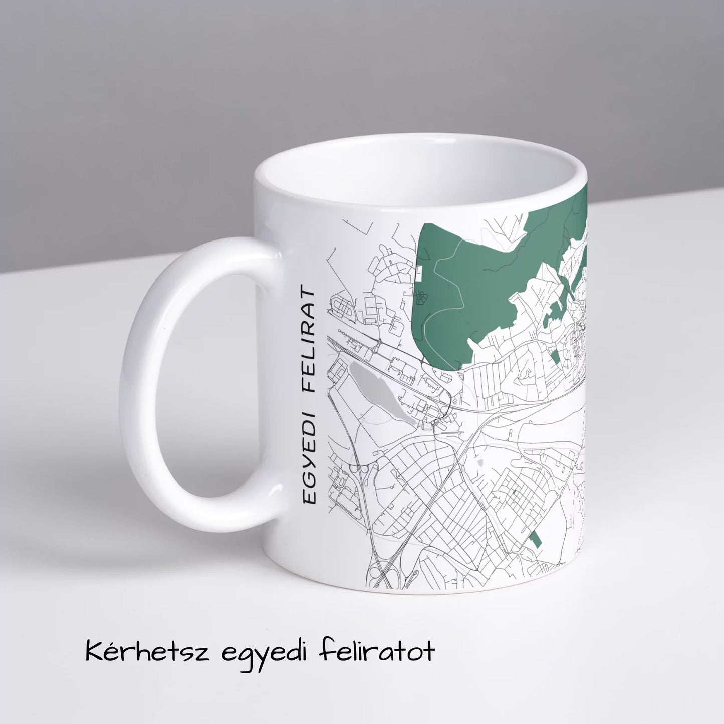 Budaörs - Térképes bögre