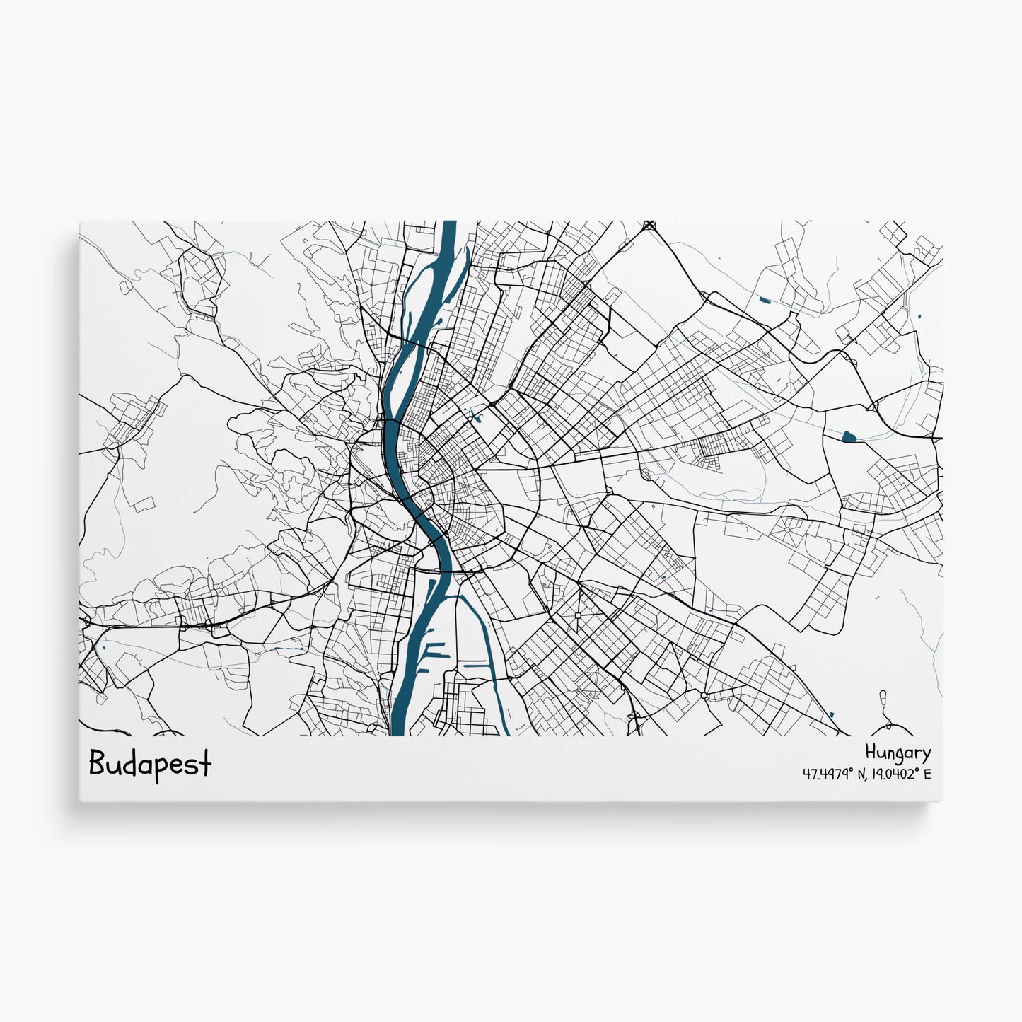 Budapest - Prémium vászonkép