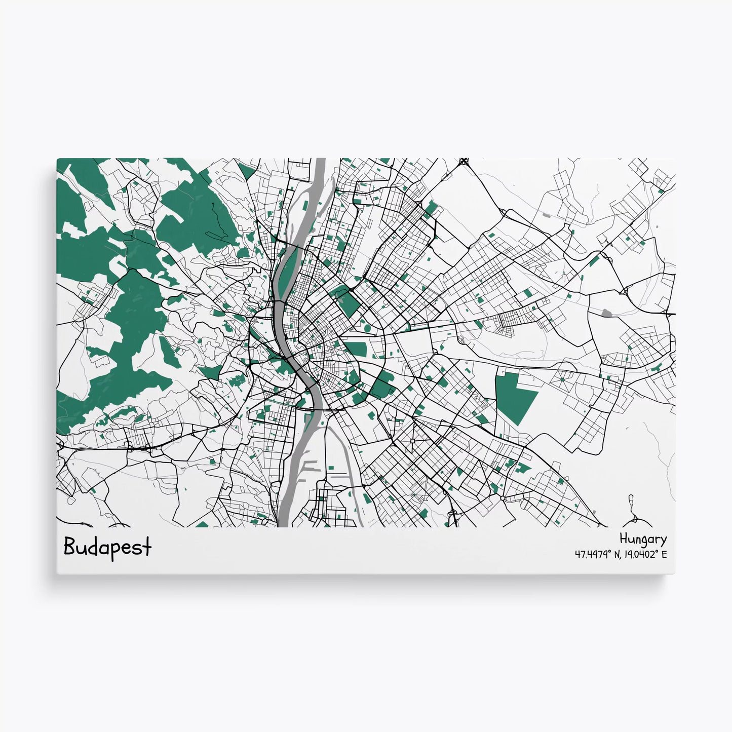 Budapest - Prémium vászonkép