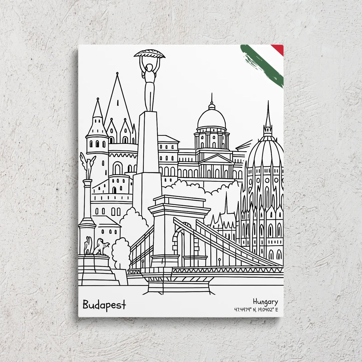 Budapest vászonkép