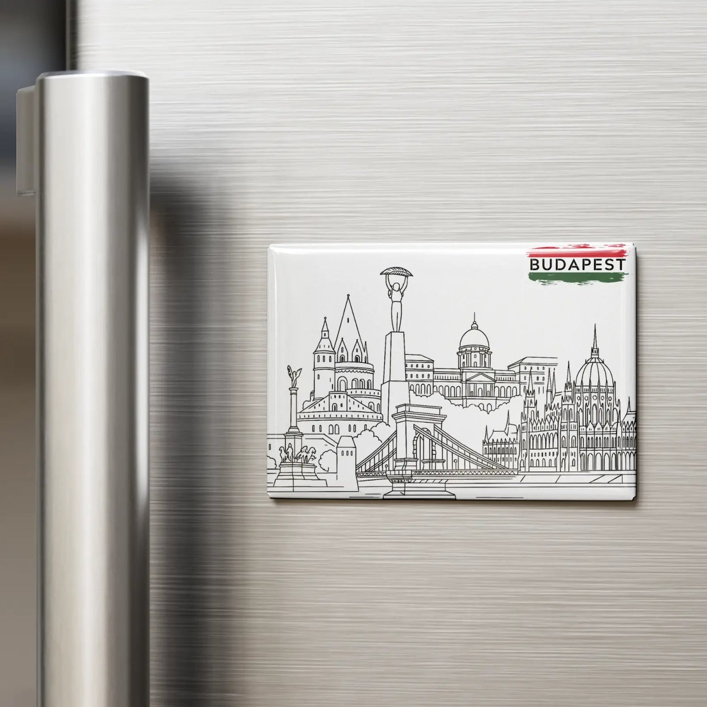Budapest hűtőmágnes