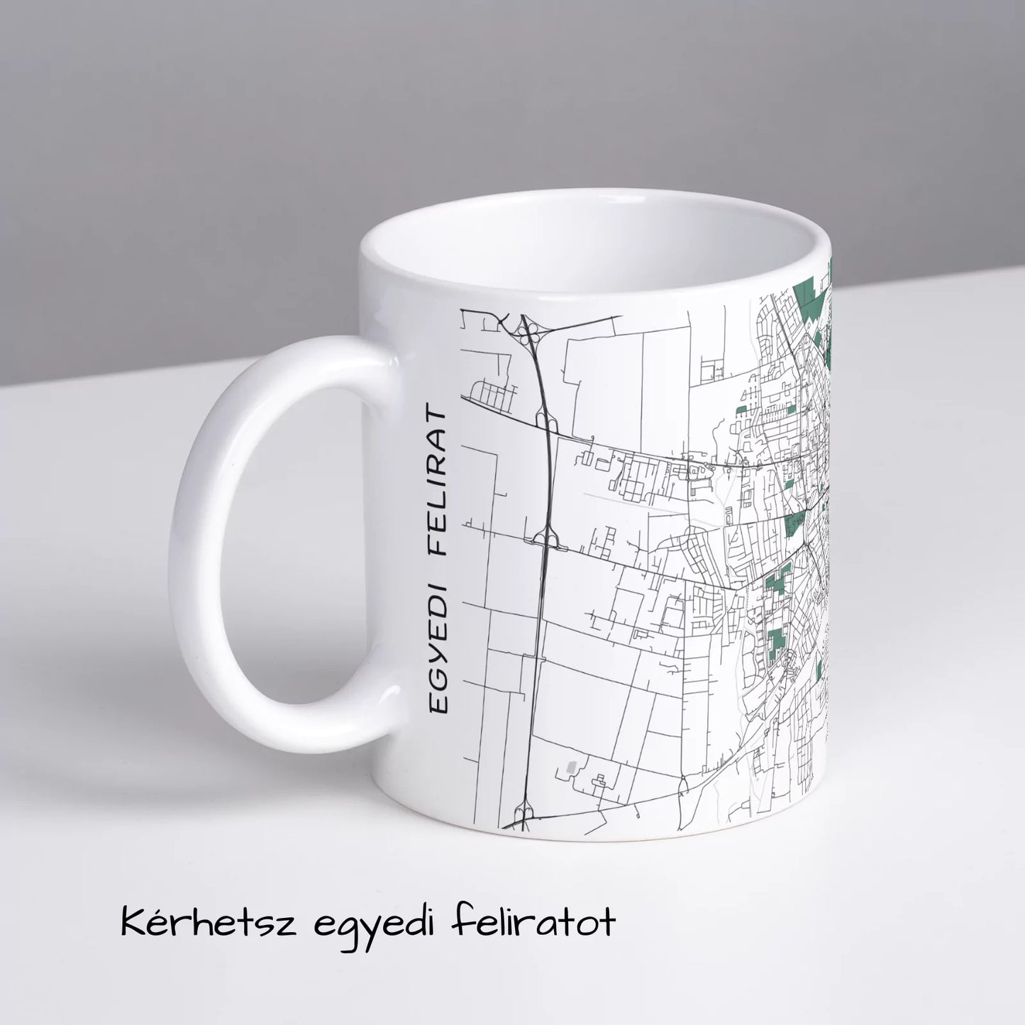 Debrecen - Térképes bögre