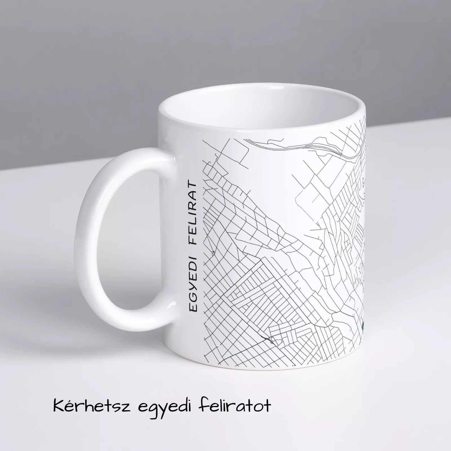 Diósd - Térképes bögre