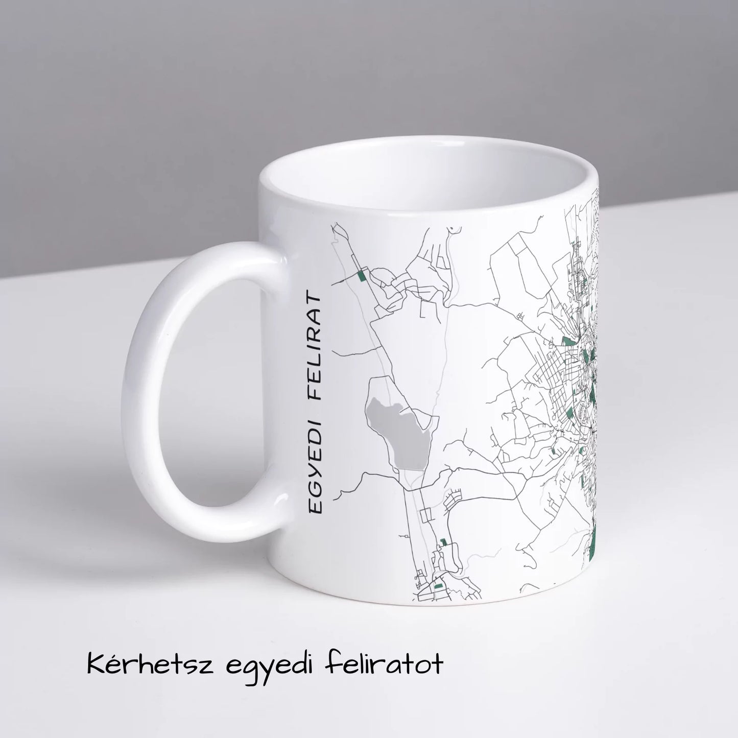 Eger - Térképes bögre
