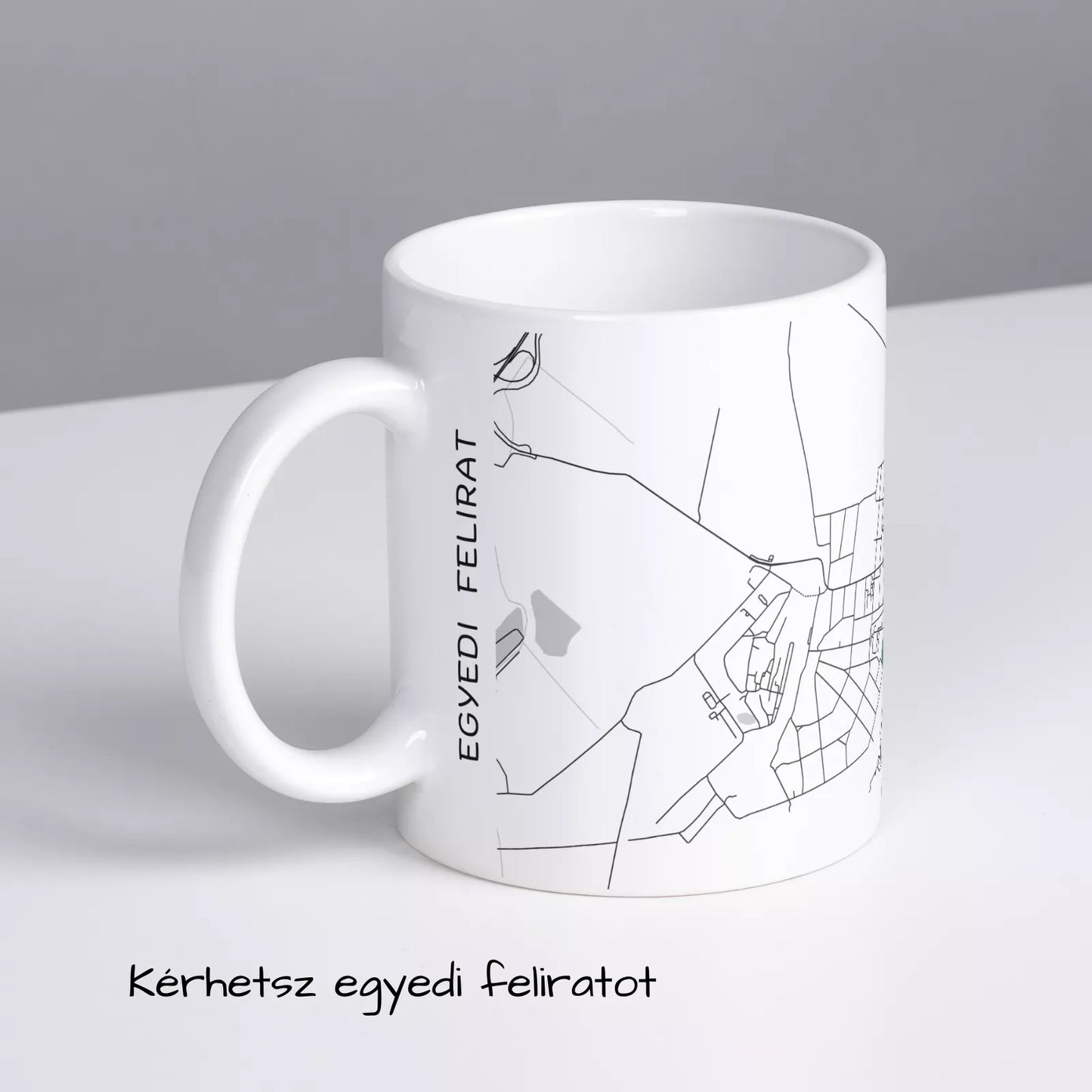 Ercsi - Térképes bögre