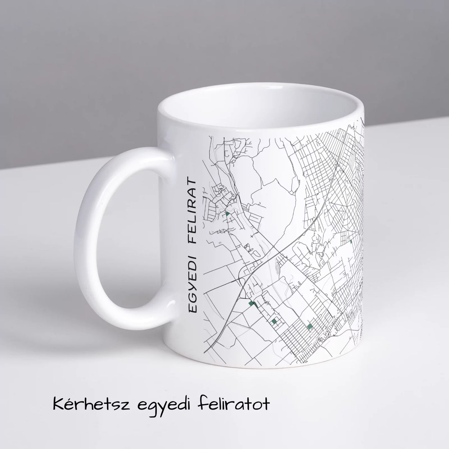 Érd - Térképes bögre