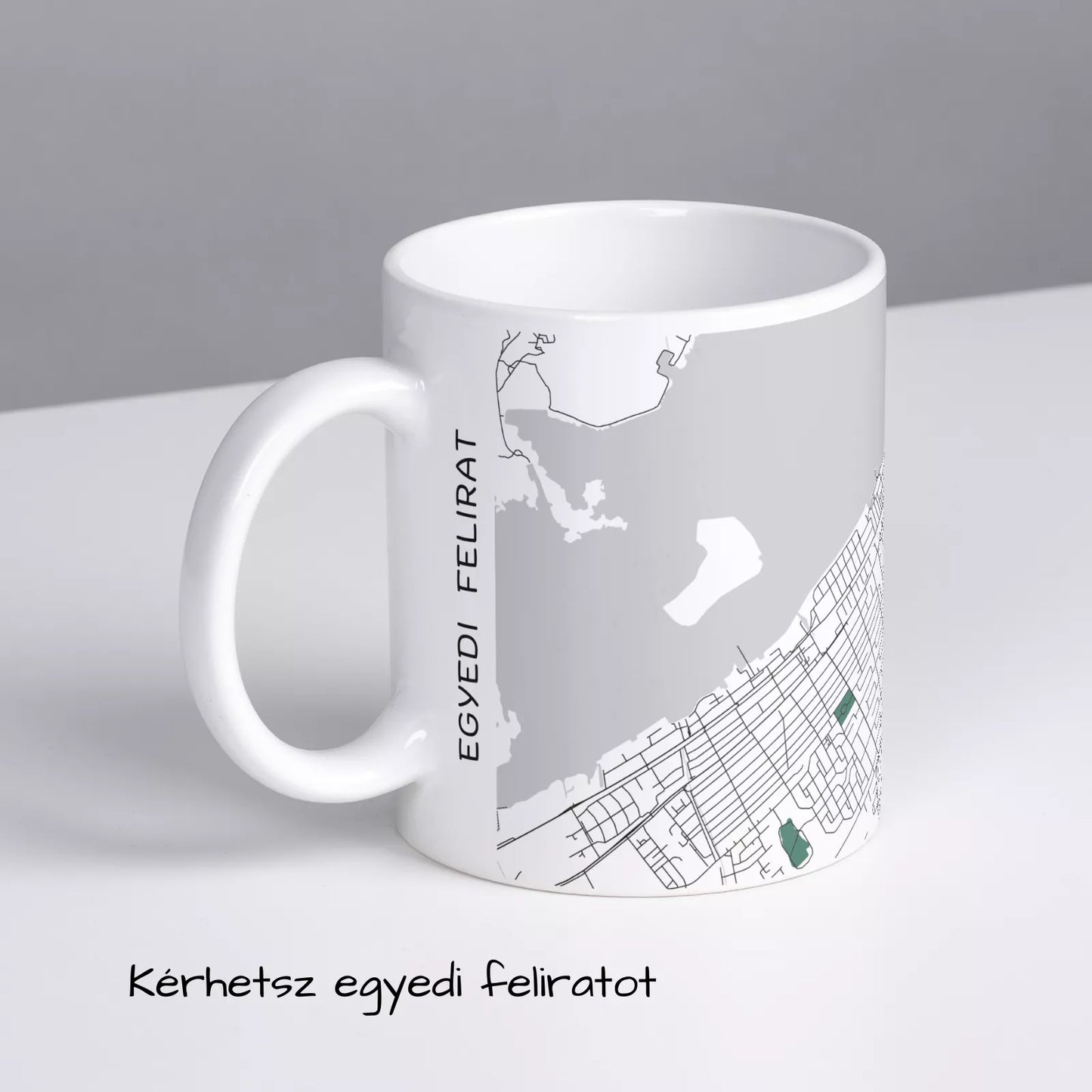 Gárdony - Térképes bögre