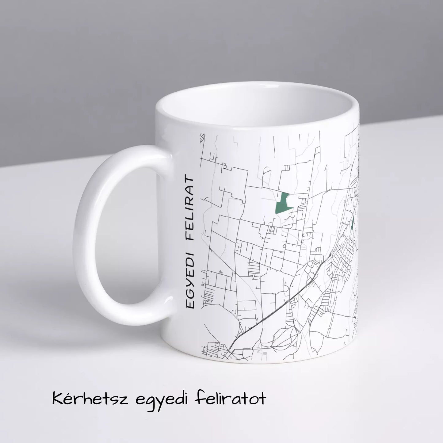 Hajdúsámson - Térképes bögre