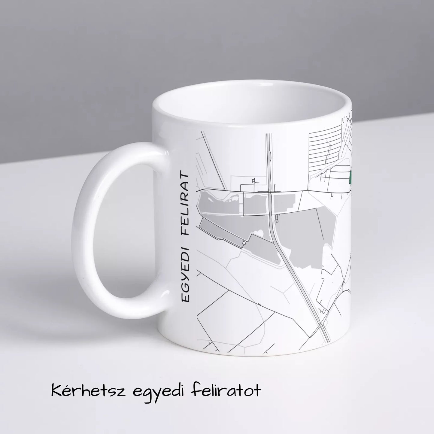 Hajdúszoboszló - Térképes bögre