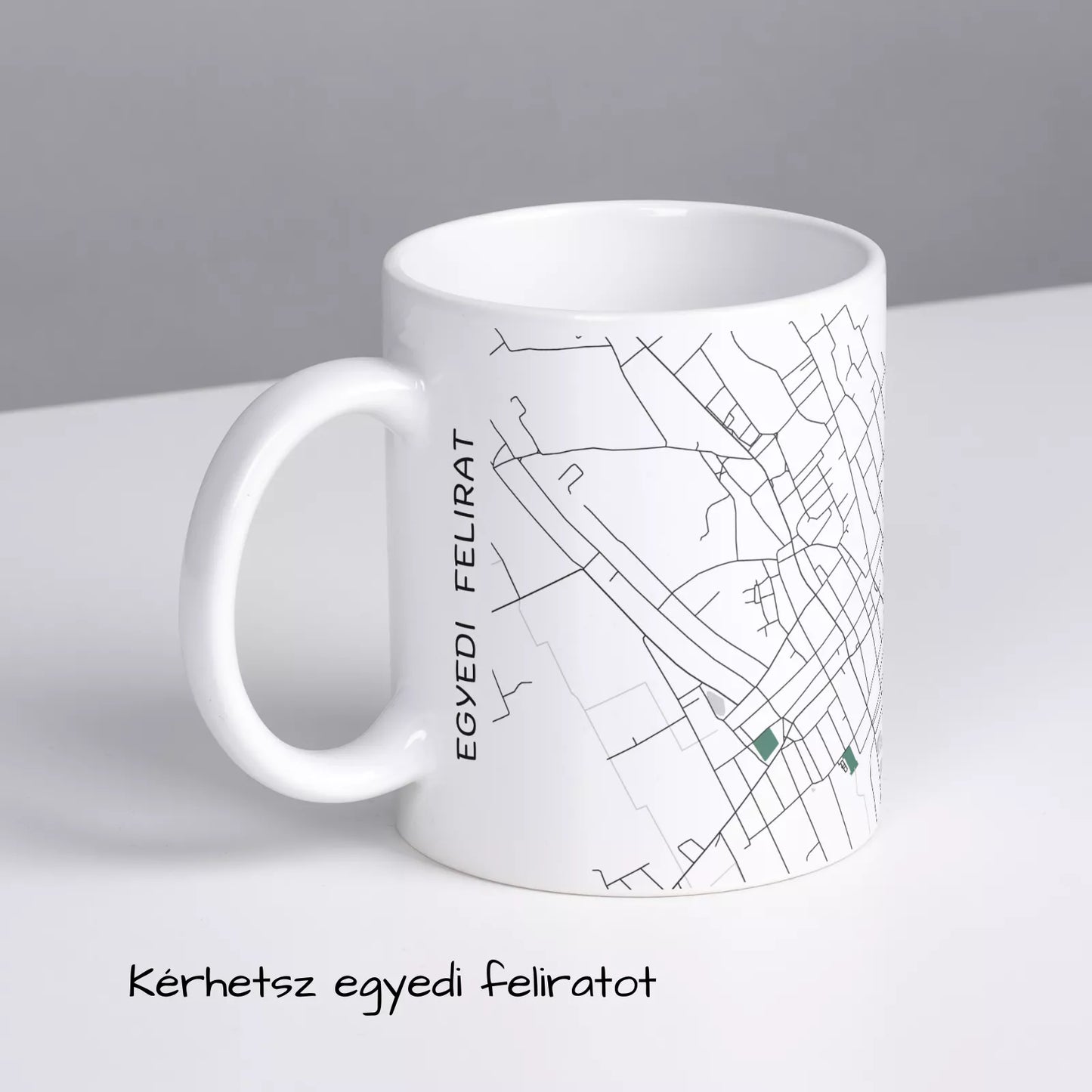 Jánoshalma - Térképes bögre