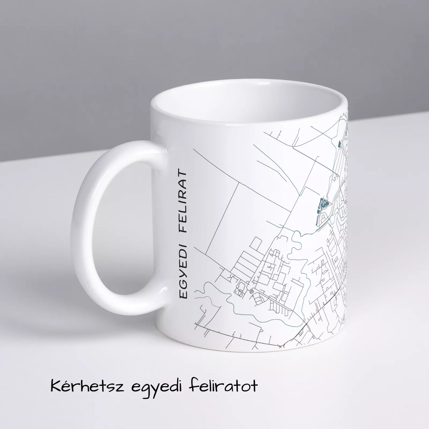 Jászberény - Térképes bögre