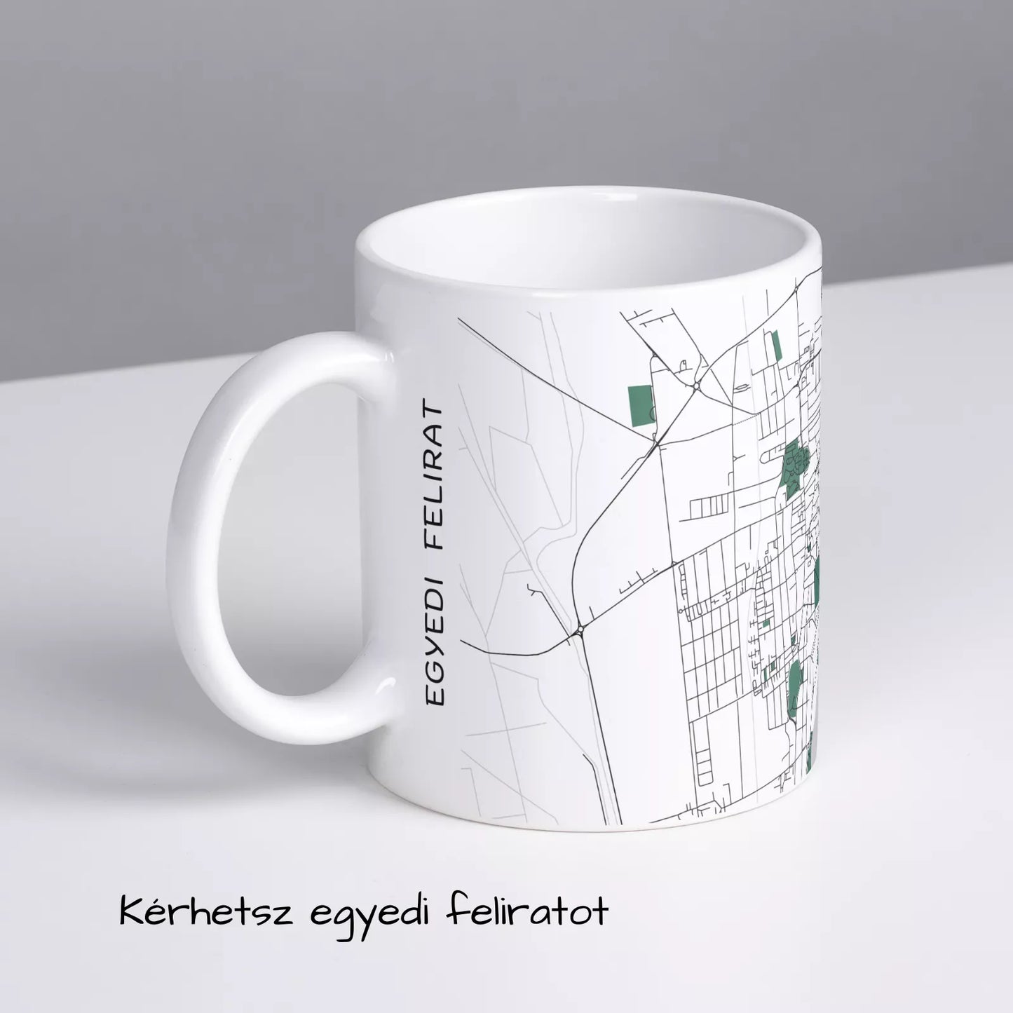 Keszthely - Térképes bögre