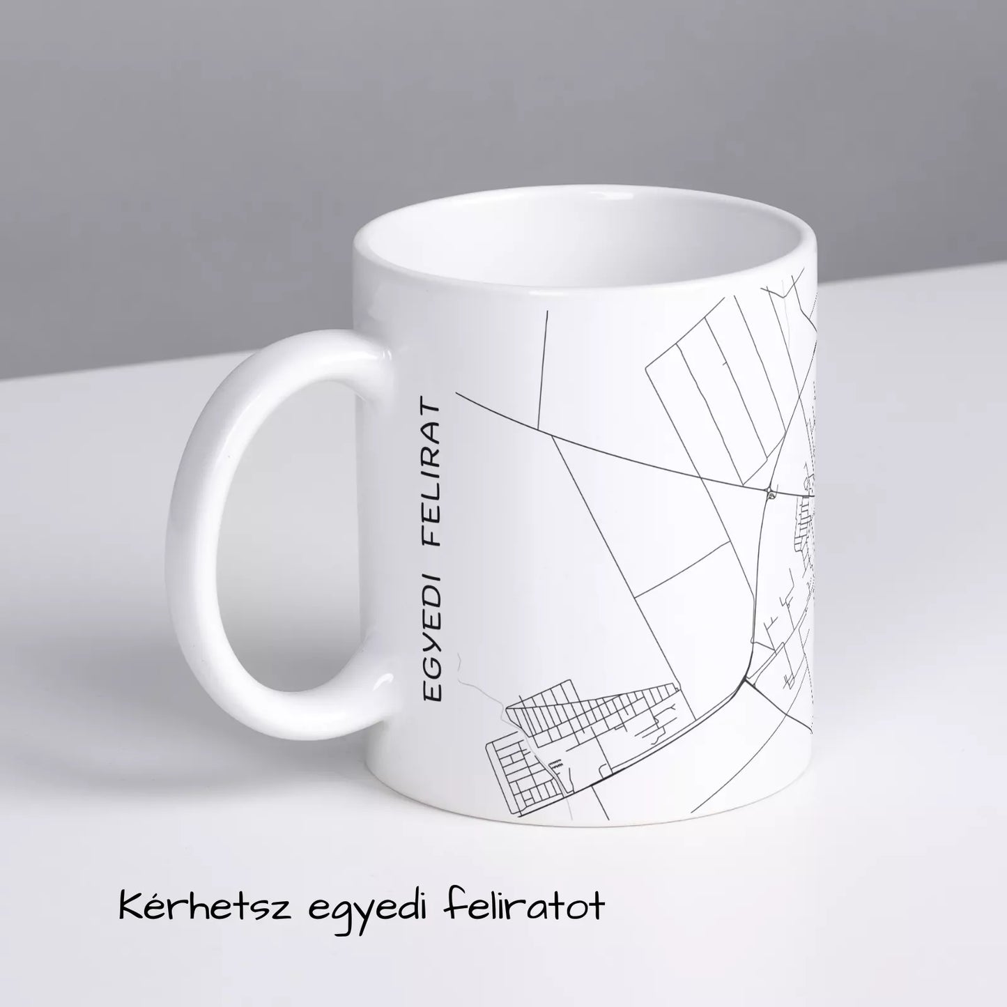 Mezőkövesd - Térképes bögre