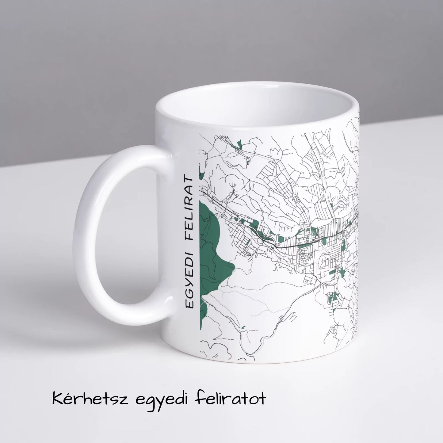 Miskolc - Térképes bögre