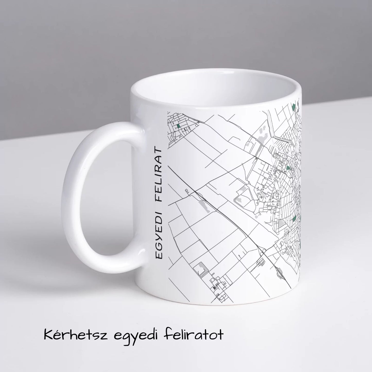 Mosonmagyaróvár - Térképes bögre