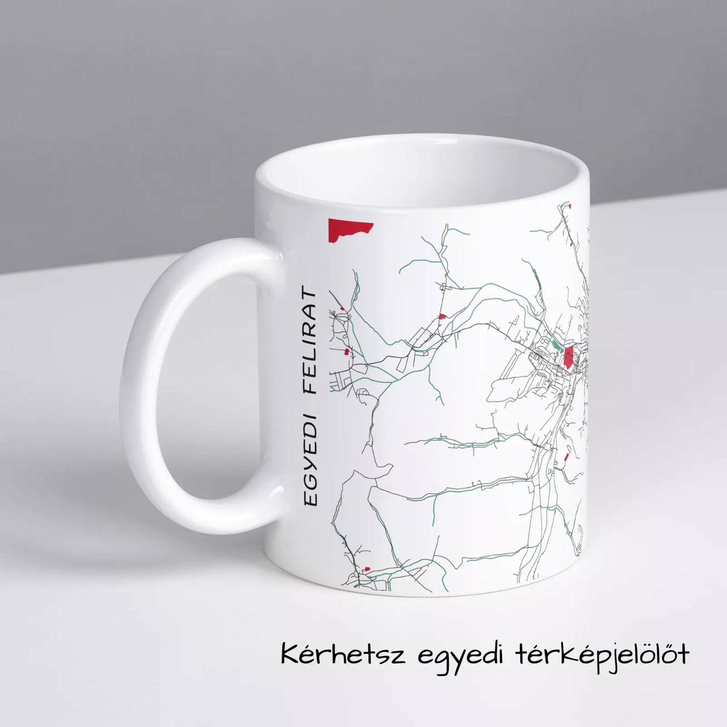 Ózd - Térképes bögre