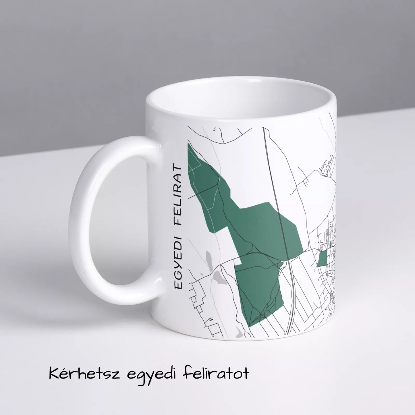 Paks - Térképes bögre