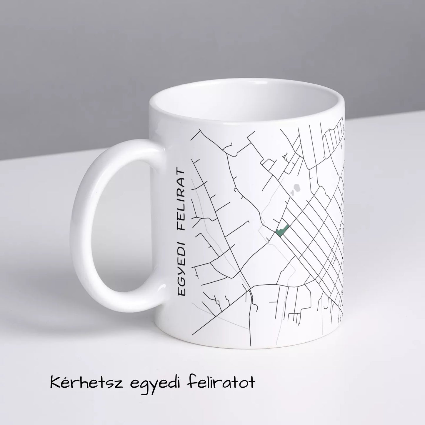 Sándorfalva - Térképes bögre