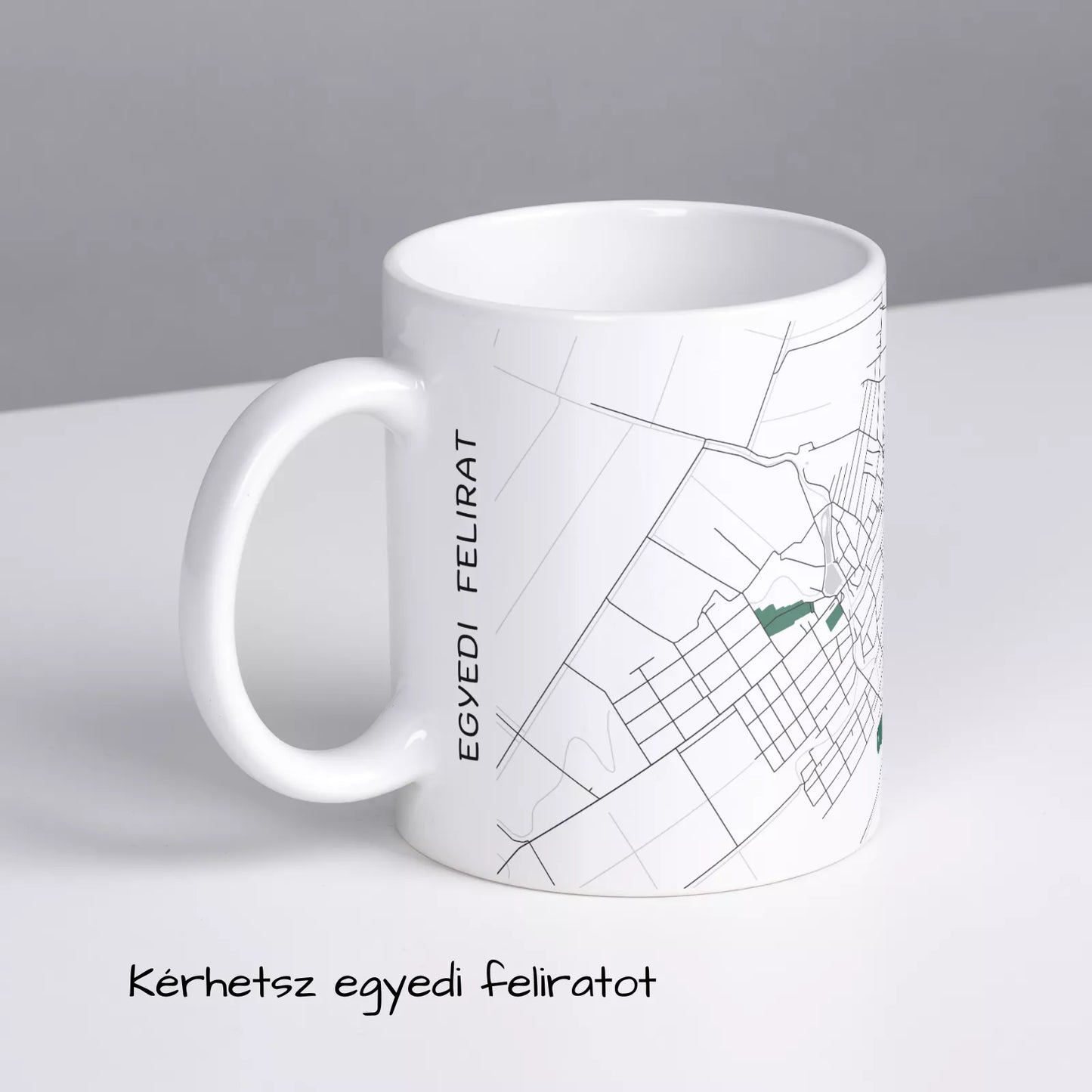 Sarkad - Térképes bögre