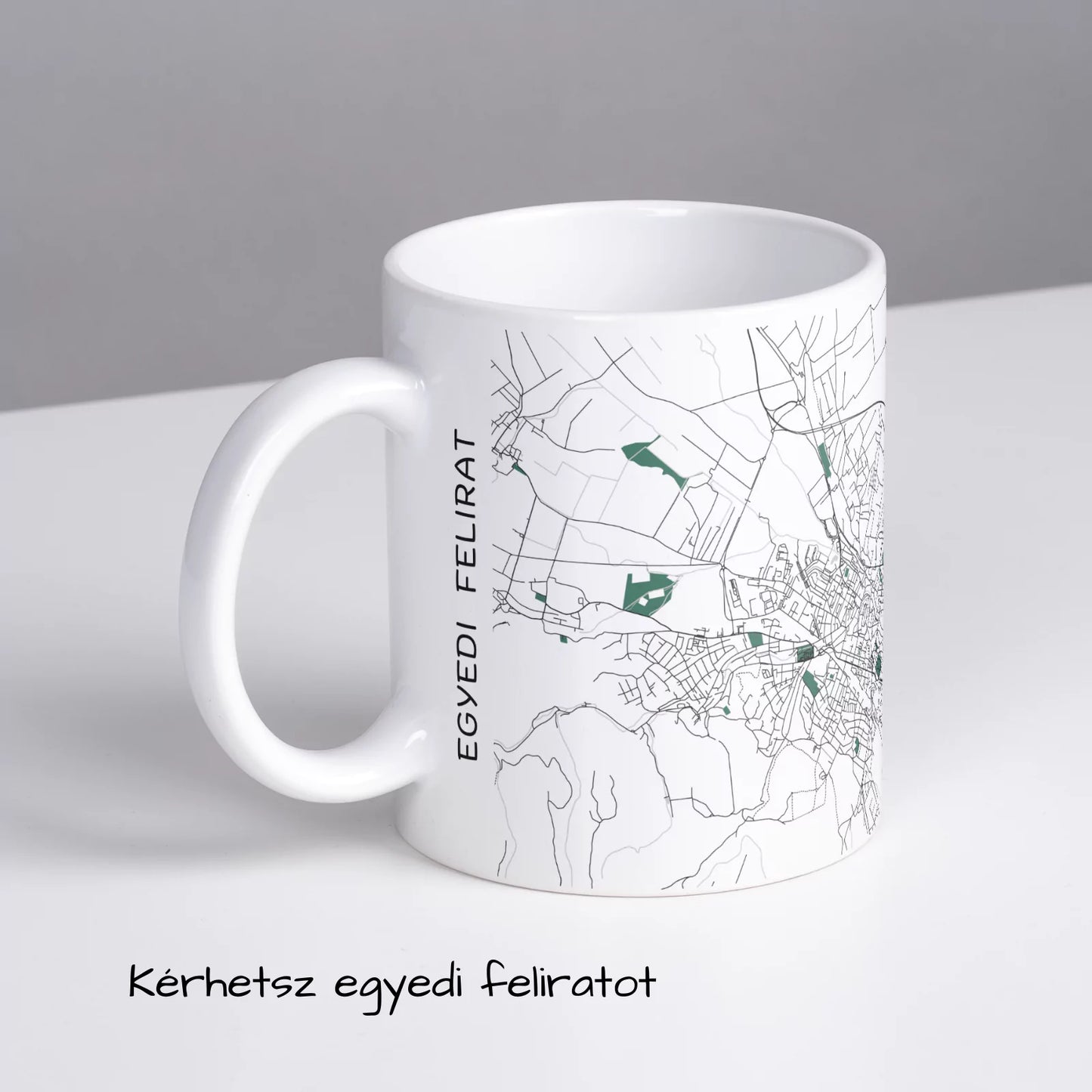 Sopron - Térképes bögre