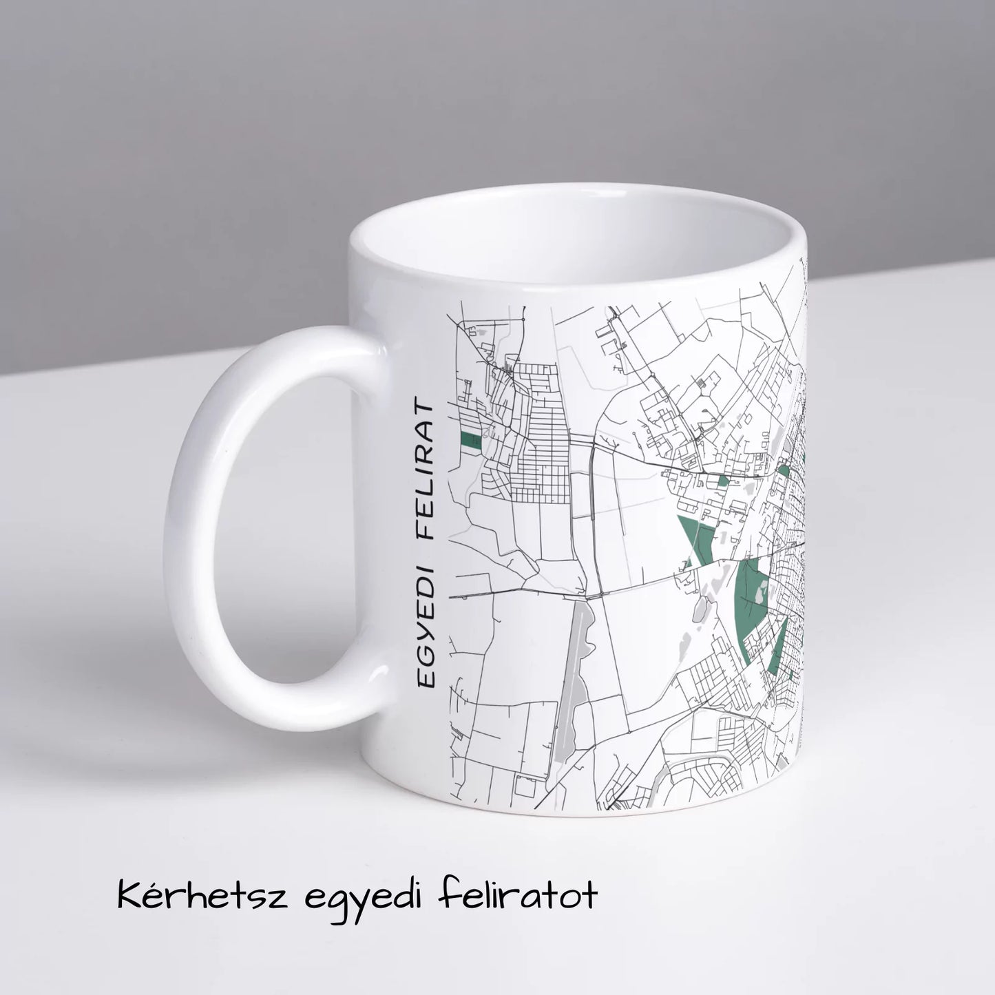 Szeged - Térképes bögre