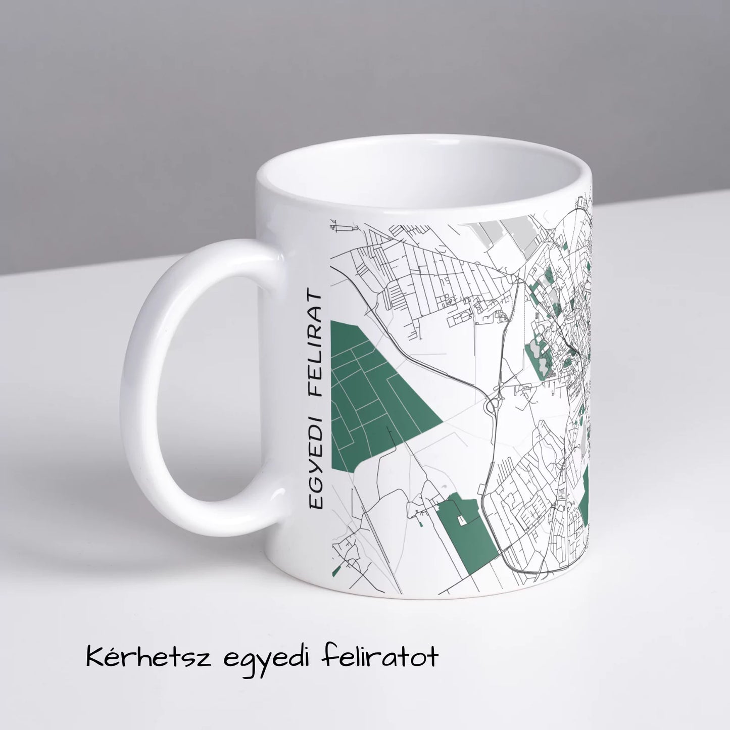 Székesfehérvár - Térképes bögre