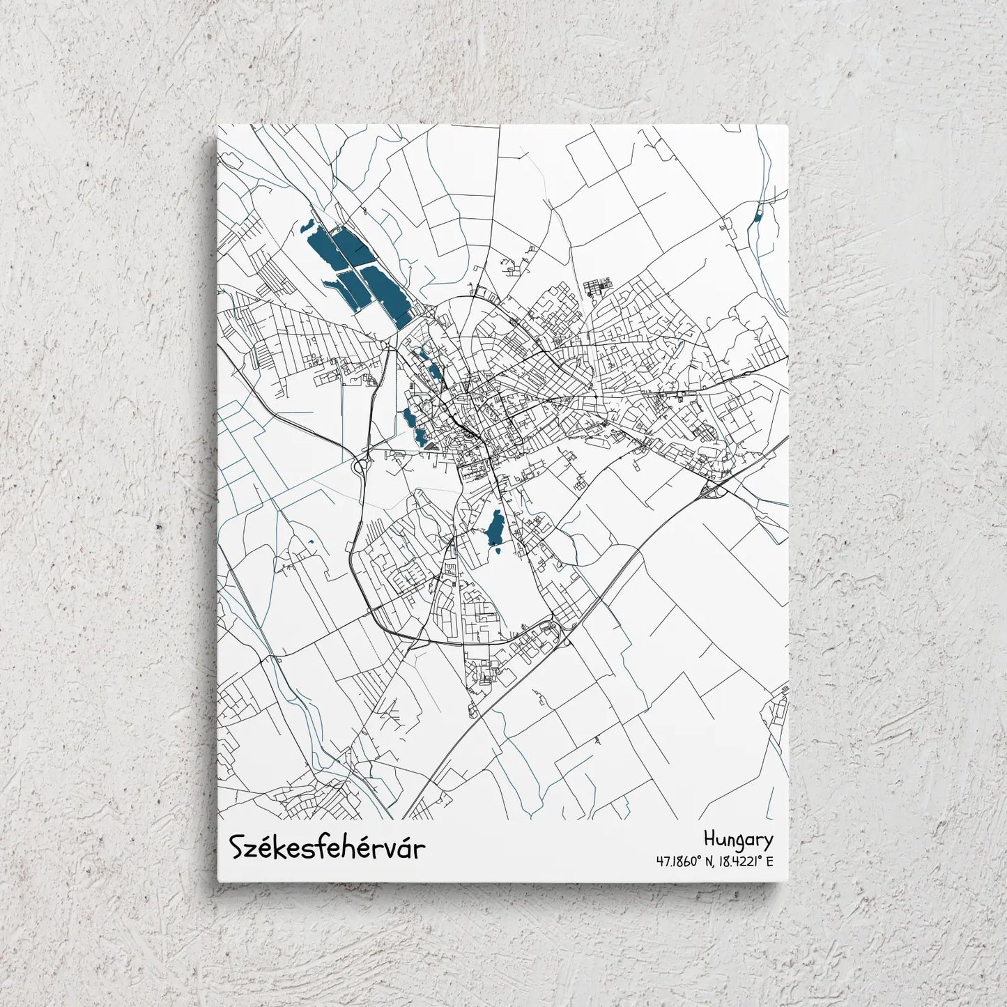 Székesfehérvár vászonkép