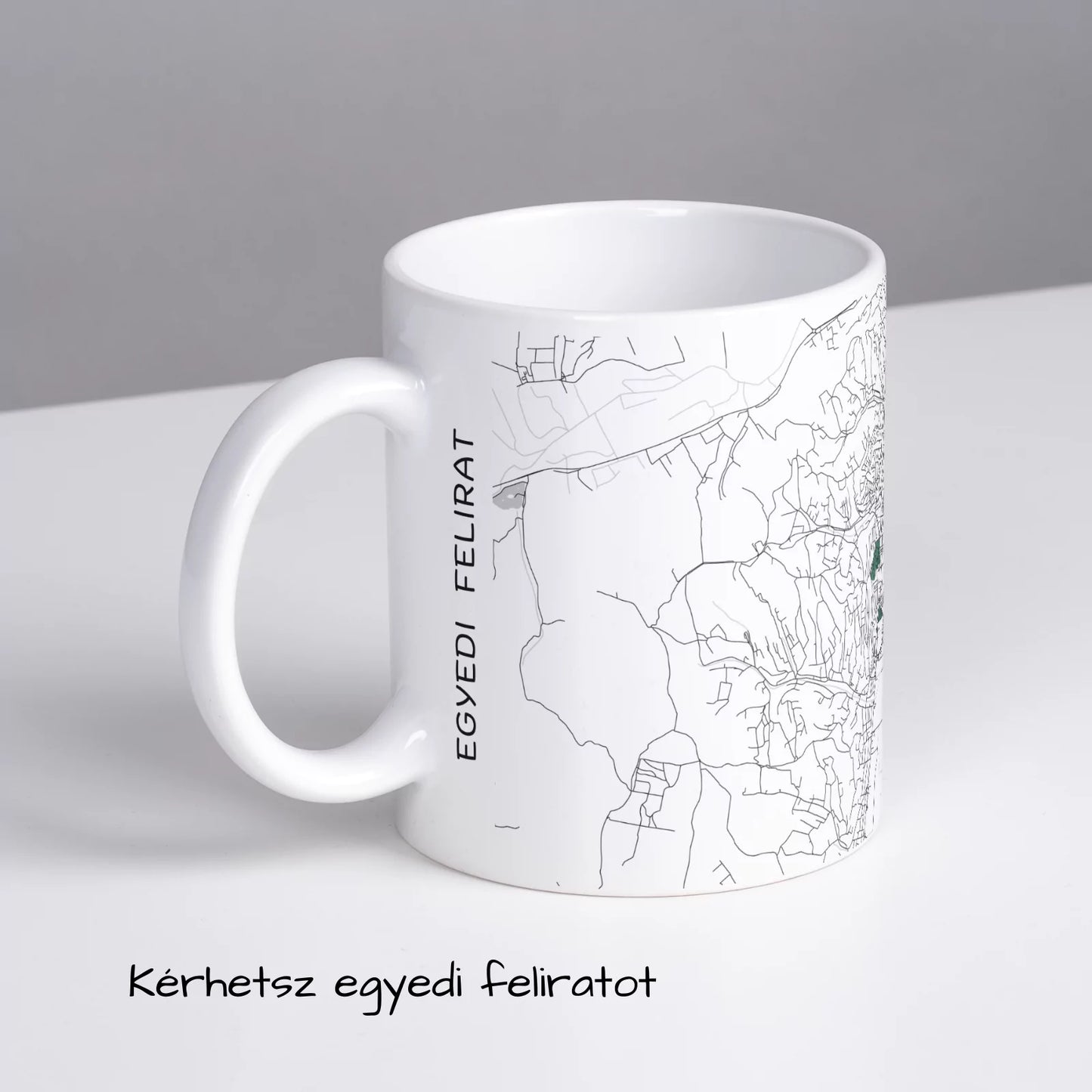 Szekszárd - Térképes bögre