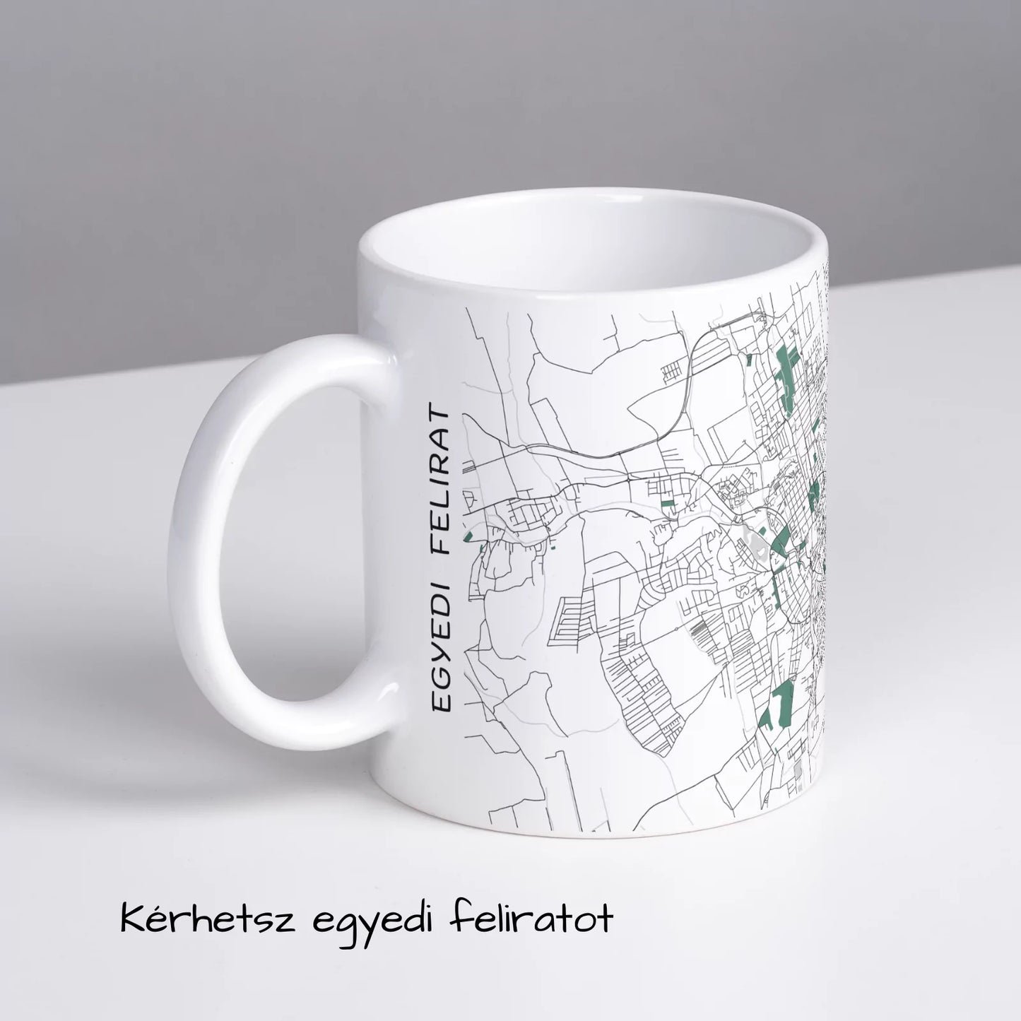 Szombathely - Térképes bögre