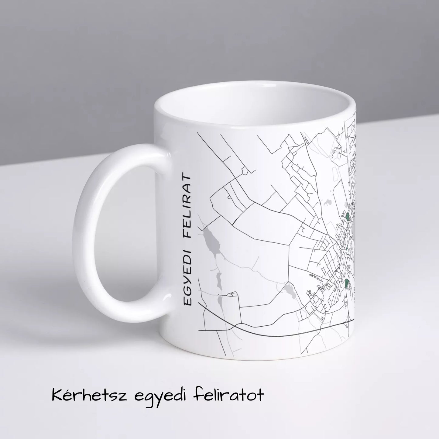 Tata - Térképes bögre