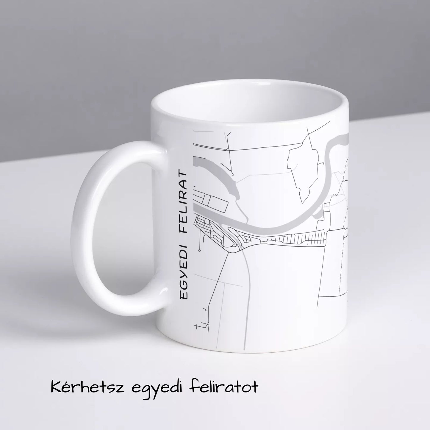 Tiszalök - Térképes bögre