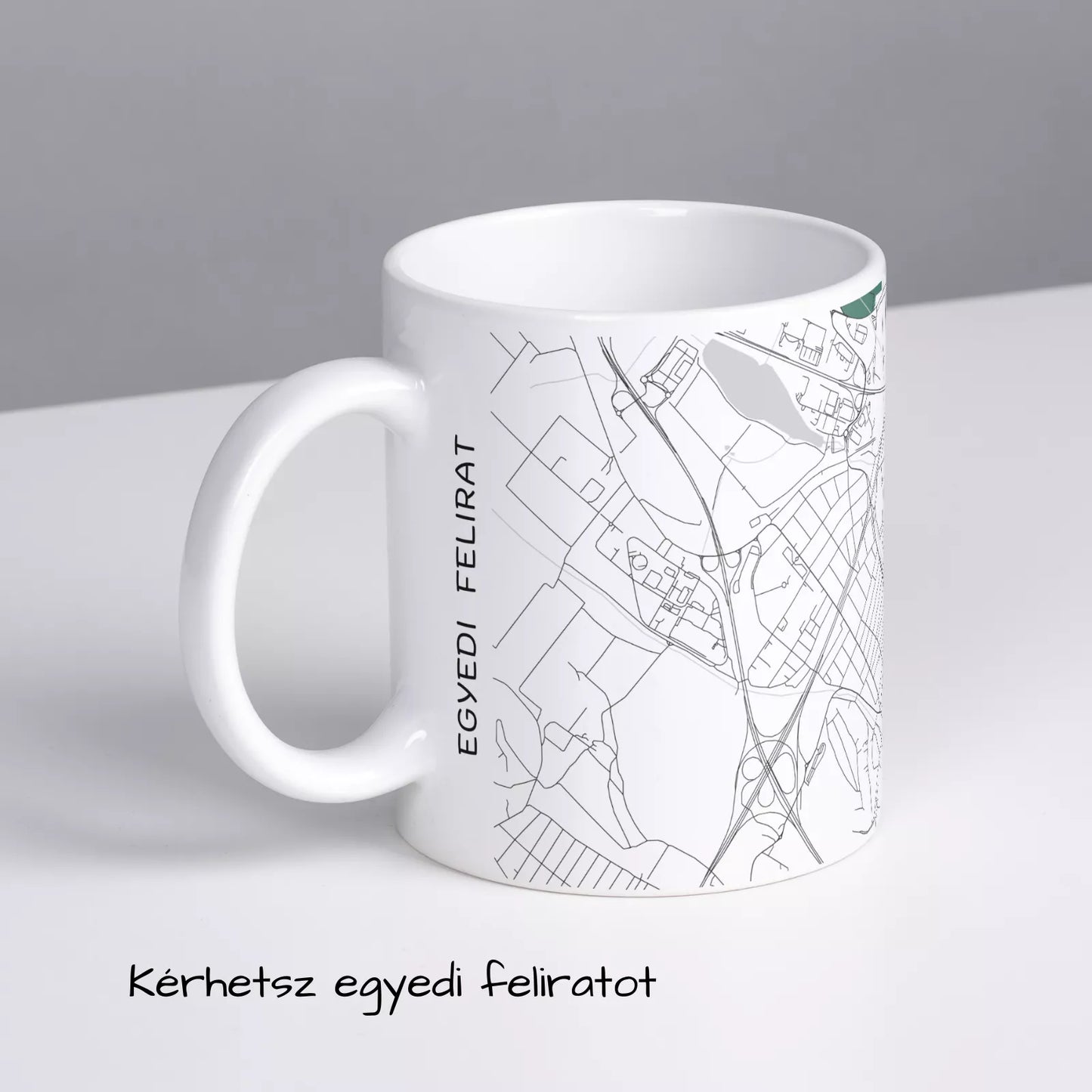 Törökbálint - Térképes bögre