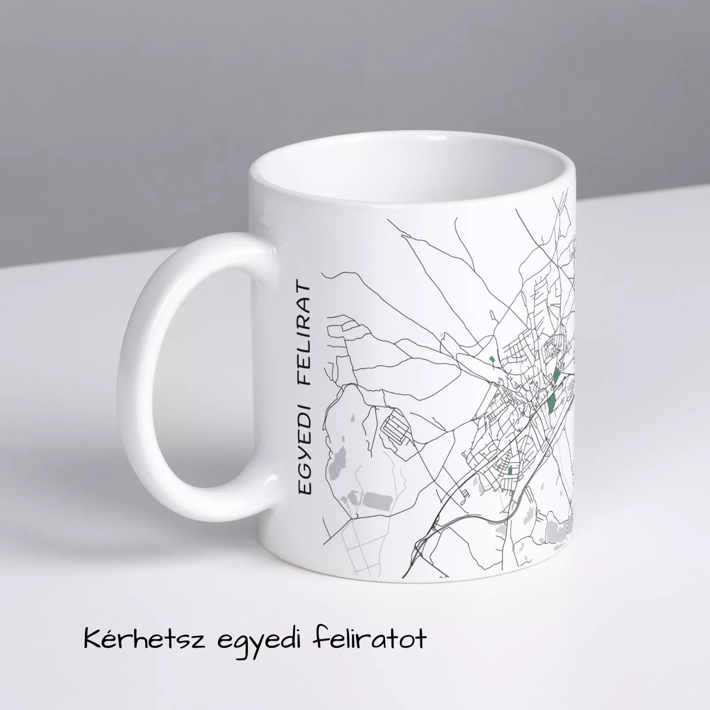 Várpalota - Térképes bögre