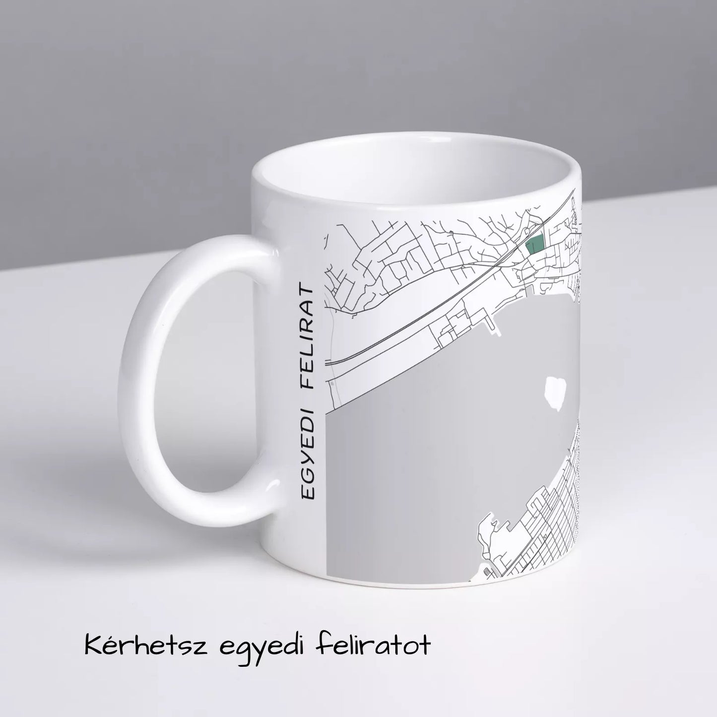 Velence - Térképes bögre