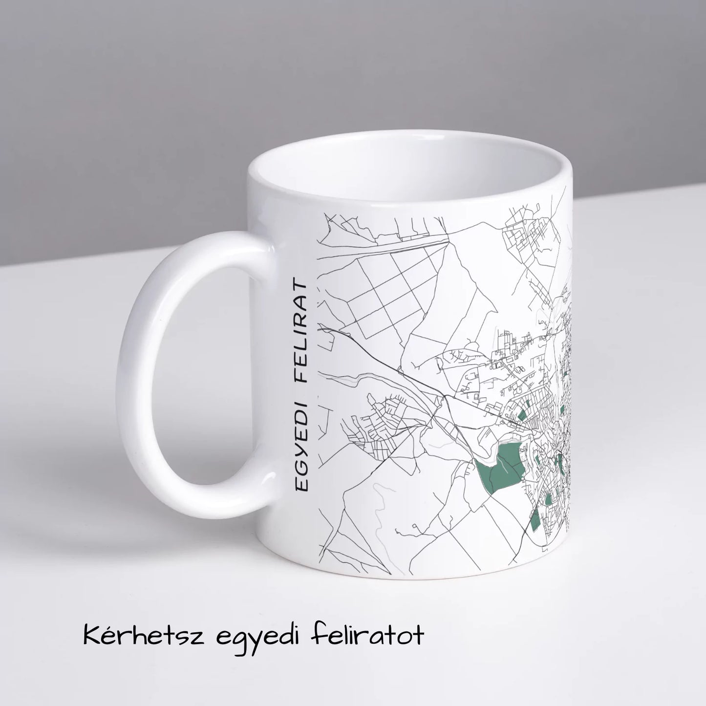 Veszprém - Térképes bögre