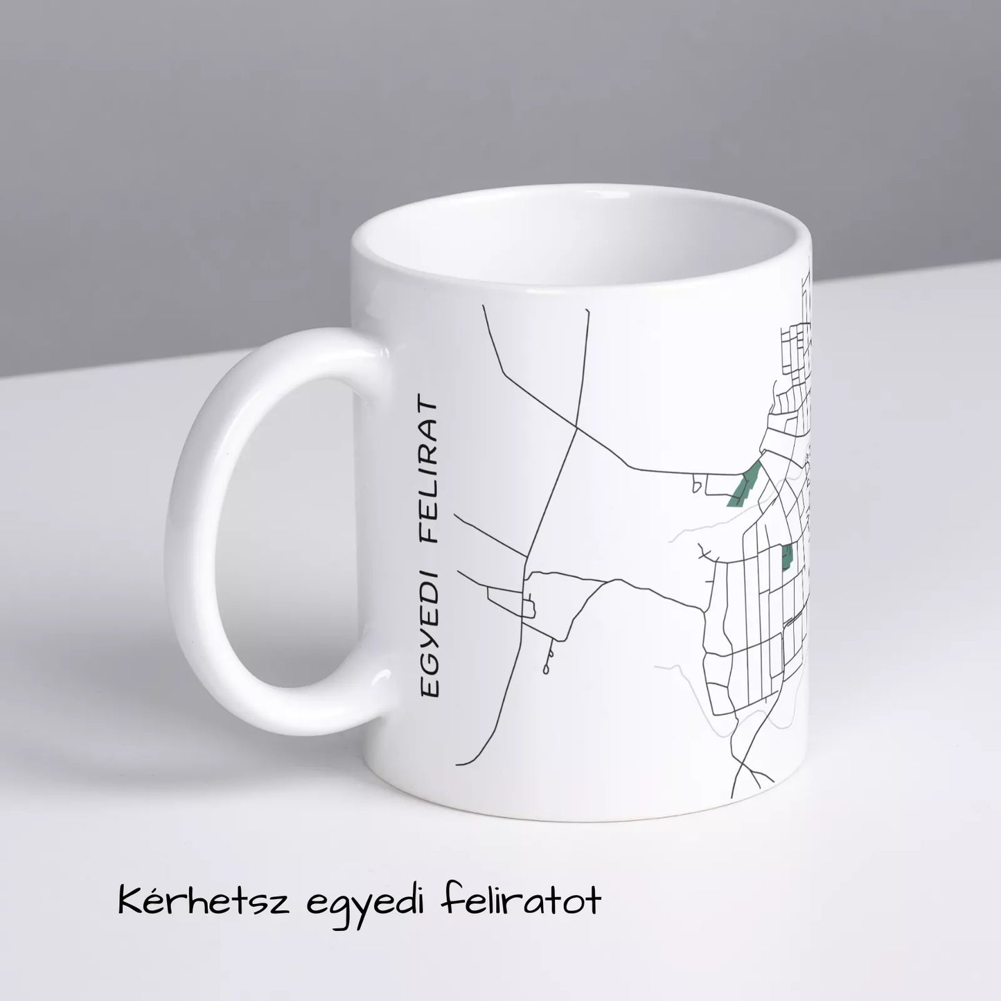 Zirc - Térképes bögre