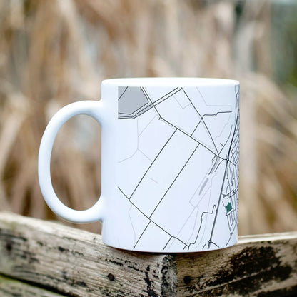 Algyő - Térképes bögre