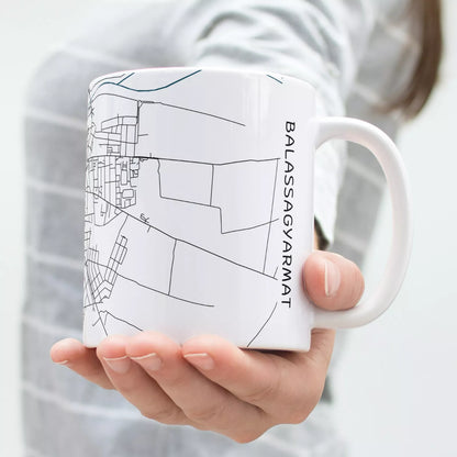 Balassagyarmat - Térképes bögre