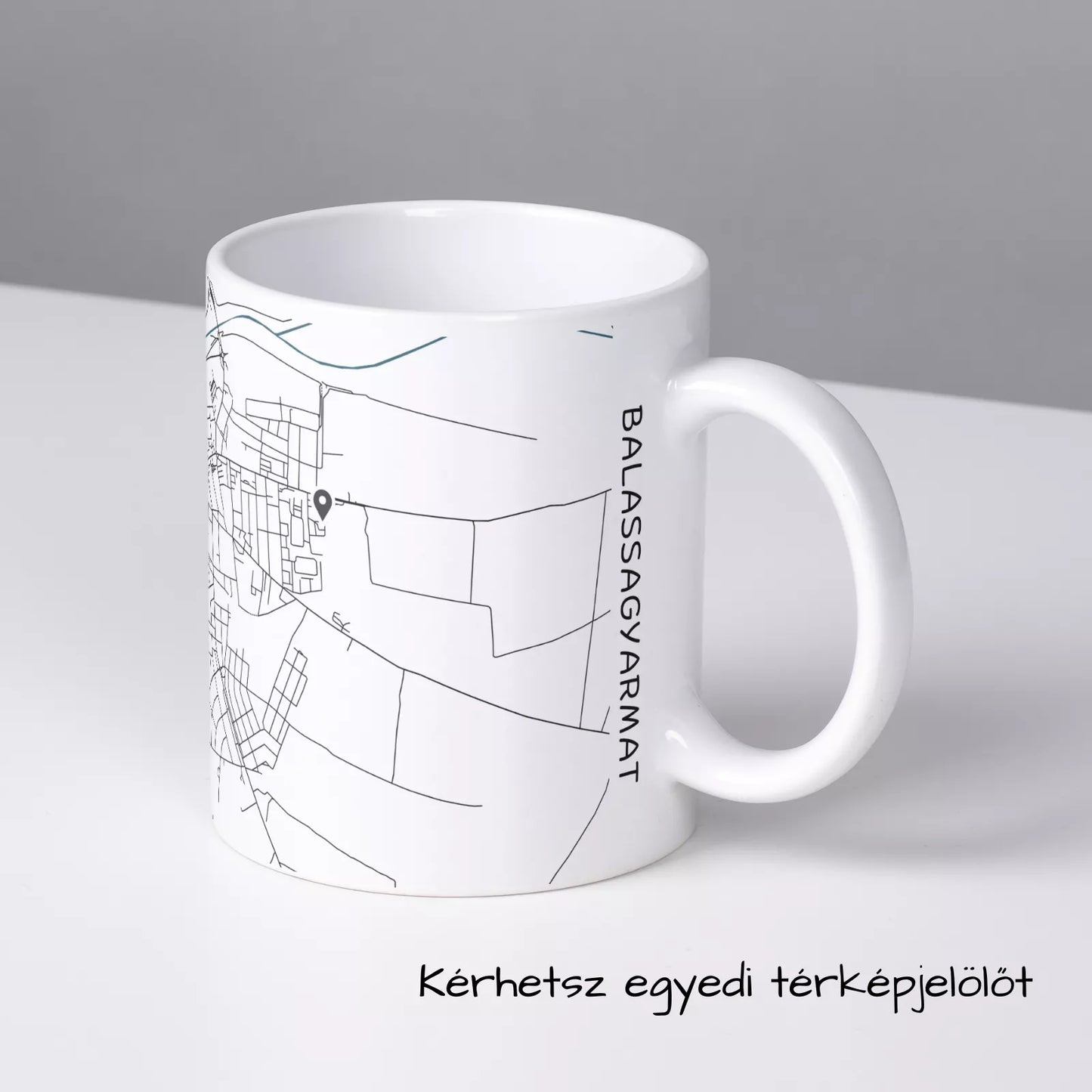 Balassagyarmat - Térképes bögre