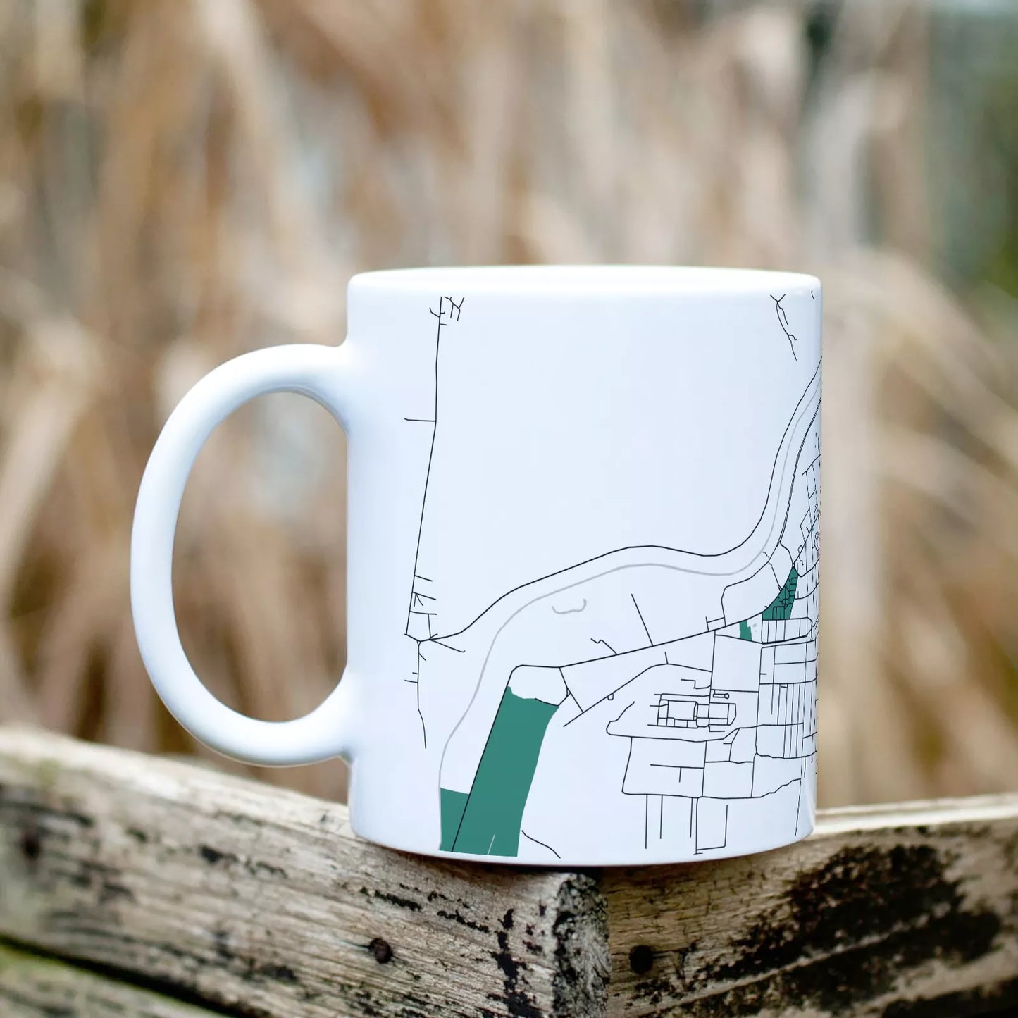 Balassagyarmat - Térképes bögre