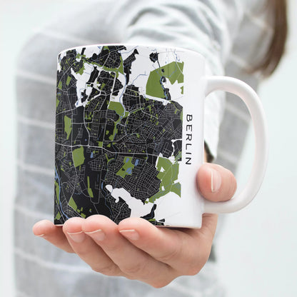 Berlin - Térképes bögre