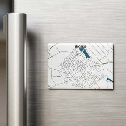 Bicske hűtőmágnes