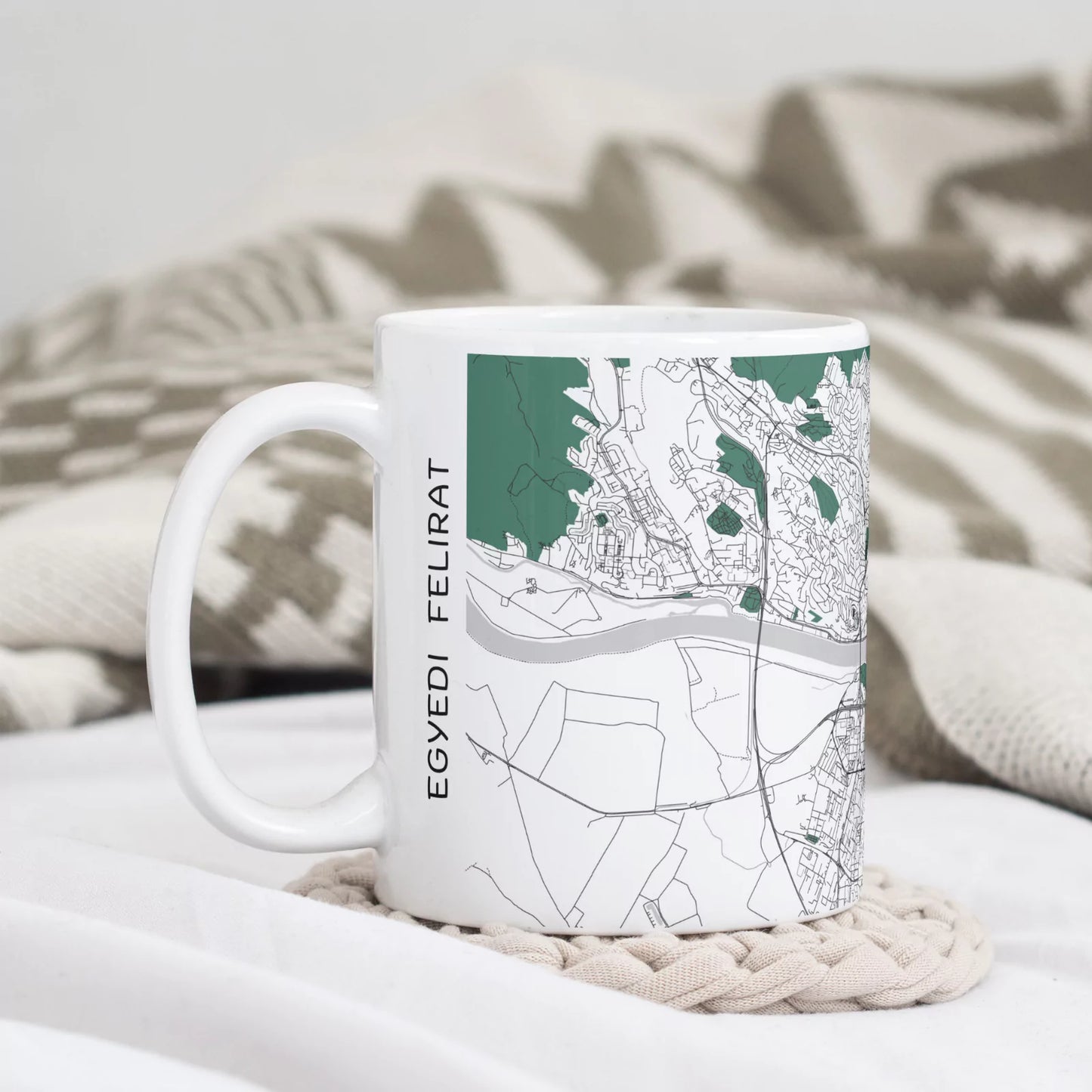 Pozsony - Térképes bögre