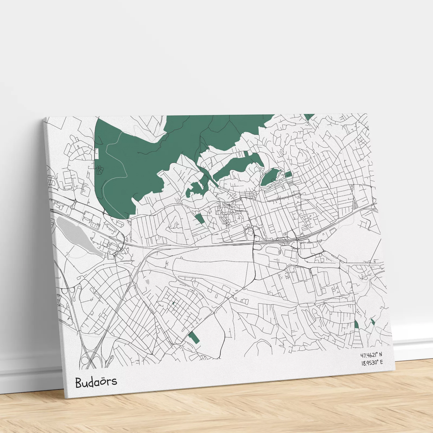 Budaörs vászonkép