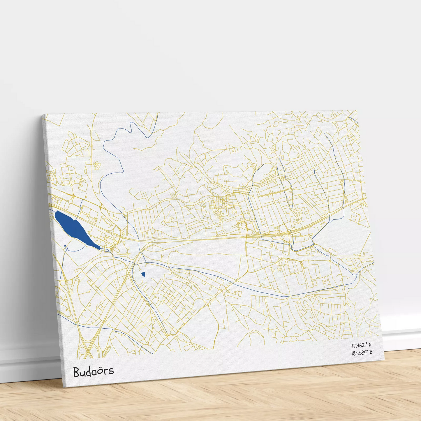 Budaörs vászonkép